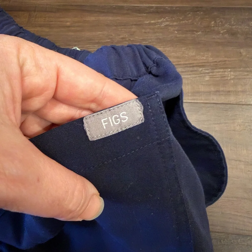 Dark Blue Men’s Pisco Basic Figs Scrub Pants Technical Collection Size Medium